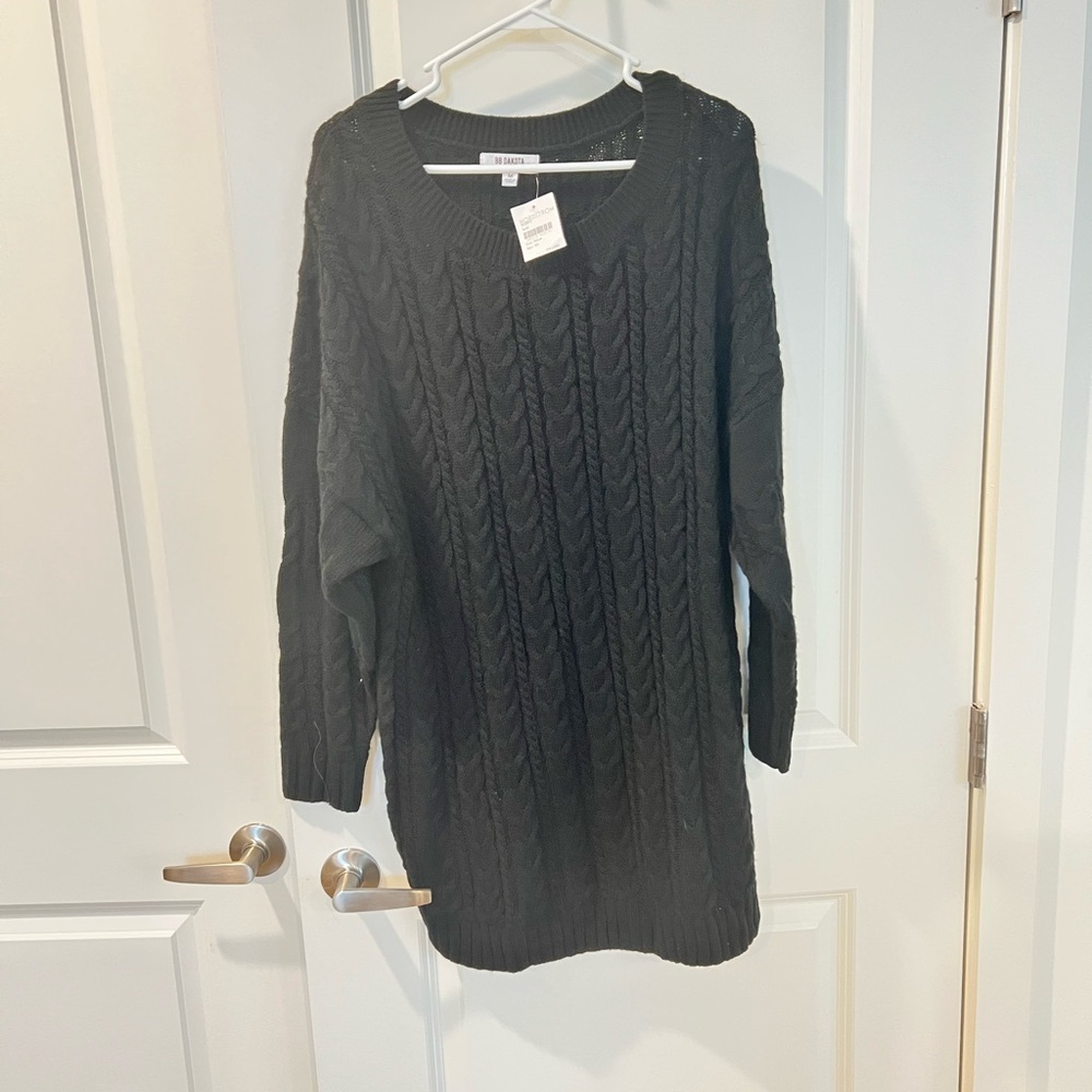 NWT BB Dakota Black Knit dress